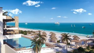 Vista al mar club de playa